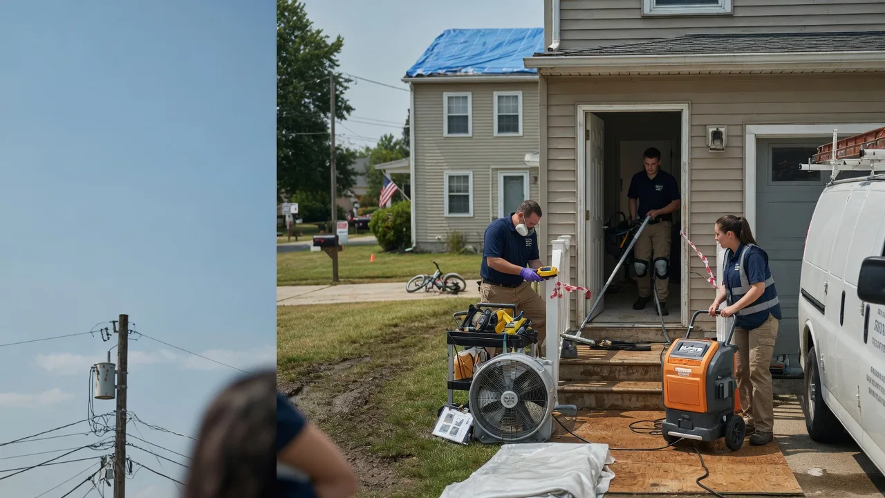Water Damage Repair in New Douglas, IL near me